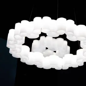 Comparateur de prix : Stilnovo Suspension LED Honey, dimmable, ronde, 58 cm