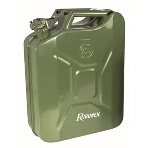 Comparateur de prix : Ribimex Ribiland - Jerrican 20 Litres en métal traitement antirouille