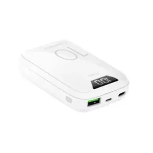 PURO PUROPB10000USBACW - PB FastCharge soft touch 10000mAh 1USBA+1USB-C Wht pas cher