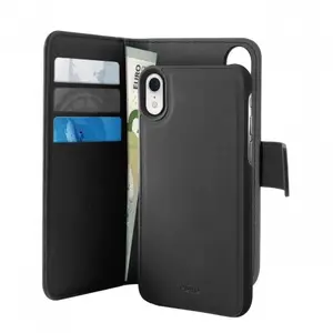 Comparateur de prix : Etui Folio - PURO - iPhone XR - Noir - Coque rigide - Magnet détachable