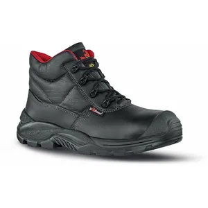 Upower Chaussures de sécurité hautes squirrel S3 esd uk src - Noir/Rouge 36 pas cher