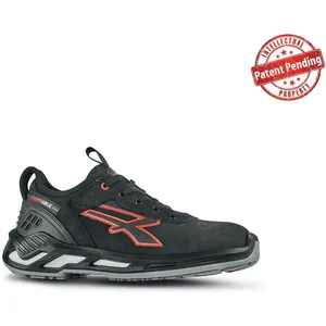 Upower Chaussures de sécurité hautes tucker esd S3 ci src - Noir/Rouge 44 pas cher