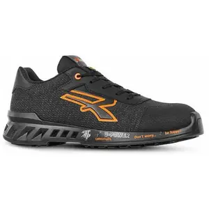 U-POWER Chaussures de sécurité basses bruce esd S1P src - Noir/Orange 48 pas cher