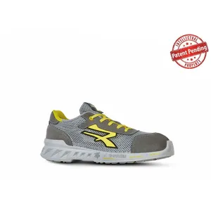 U-Power Chaussures de sécurité basses TONY ESD S1P SRC - Gris/Jaune 42 pas cher