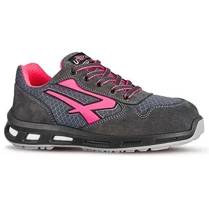 U-Power Chaussures de sécurité basses verok esd S1P src - Gris/Rose 35 pas cher