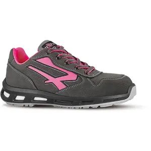 U-power - Chaussures de sécurité basses candy esd S3 ci src - Gris/Rose 38 pas cher