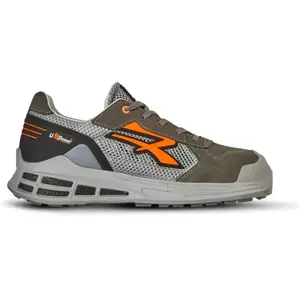 Comparateur de prix : Upower Chaussures de sécurité basses MOKI S1P SRC ESD - Gris/Orange 41