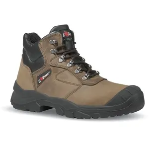UPOWER Chaussures de sécurité hautes hydrofuges katmai uk - Environnements humides - S3 src 41 - Marron - U-power pas cher