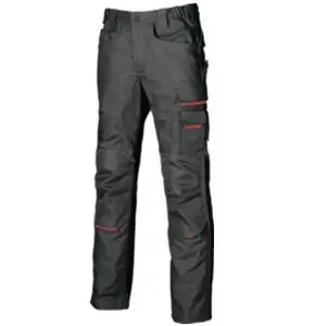 U-POWER Pantalon de travail free Black Carbon Taille 40FR (46) upower - Noir