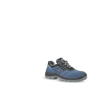 Chaussure de sécurité Boss t. 47 bleu/noir cuir velours S1P src en iso 20345