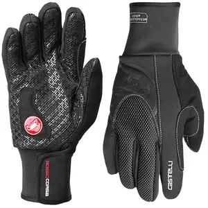 Comparateur de prix : Gants Castelli Estremo Windstopper Rosso Corsa noir - XL