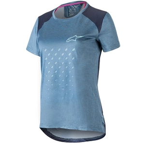Alpinestars Alpine Stars Stella Alps 6.0 SS Jersey - Maillot VTT femme Mid Blue S pas cher