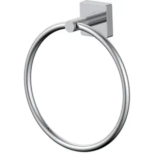 Inda - Porte-serviettes Annulaire Forum Quadra En Chrome Poli pas cher
