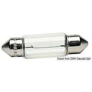 Orangemarine - Ampoule navette 24 v - 10 w 37 x 10 mm pas cher