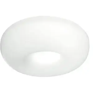 Comparateur de prix : MARTINELLI LUCE lampe murale applique ou de plafond POUFF (Ø 32 x H 12 cm - Méthacrylate)