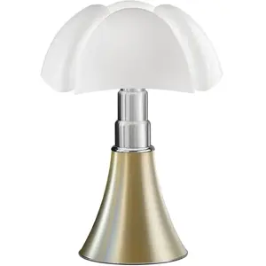 MARTINELLI LUCE lampe de table PIPISTRELLO avec dimmer (Laiton satiné ...Vendu parmyareadesign
