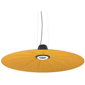 MARTINELLI LUCE lampe à suspension insonorisante LENT (Jaune, Dark Light UGRVendu parmyareadesign