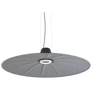 MARTINELLI LUCE lampe à suspension insonorisante LENT (Gris, Dark Ligh...Vendu parmyareadesign