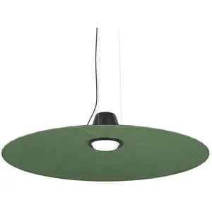 MARTINELLI LUCE lampe à suspension insonorisante LENT (Vert - Tissu)Vendu parmyareadesign