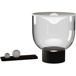 Comparateur de prix : MARTINELLI LUCE lampe de table Grammoluce 838 (Réflecteur blanc, base ...
