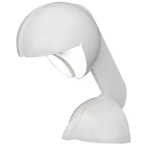 Martinelli Luce Lampe De Table Ruspa Métal Blanc - Martinelli Luce pas cher
