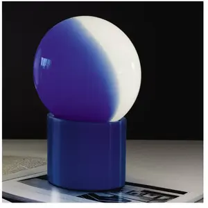 Martinelli Luce PULCE-Lampe à poser Métal/Verre H23cm pas cher