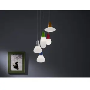Martinelli Luce suspension Ciulifruli, blanc, polyéthylène pas cher