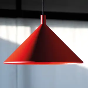 MARTINELLI LUCE lampe à suspension CONO PETITE (Rouge Pourpre - Aluminium verni) pas cher