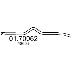 MTS Tuyau d'échappement pour FORD: Transit/Tourneo (Ref: 01.70062) pas cher