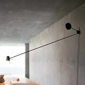 Luceplan Applique LED haut de gamme Counterbalance, noirVendu parluminaire