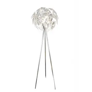 LUCEPLAN lampadaire HOPE D66/18td (Transparent - acier et polycarbonat... pas cher
