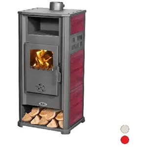 Idroweb Poêle à bois katia 9-10 kw pas cher