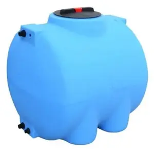 ELBI Réservoir en polyéthylène bleu 500 litres - 90x98 cm pas cher
