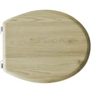 Dianhydro SIEGE DE WC UNIVERSEL EN BOIS D ERABLE