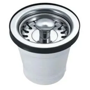 BONOMINI Drain avec panier pour éviers en acier inoxydable pas cher