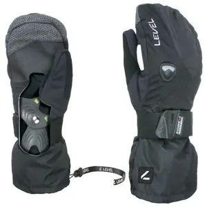 Level Fly Moufles noir 9.0 pas cher