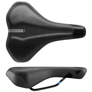 Sportourer Max FLX Selle de vélo Hi-Viz Noir Taille unique