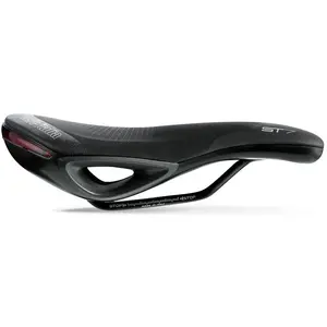 Comparateur de prix : SELLEITALIA Selle ST7 Gel Superflow 165x250mm Noir avec LED pour Confort et Sécurité