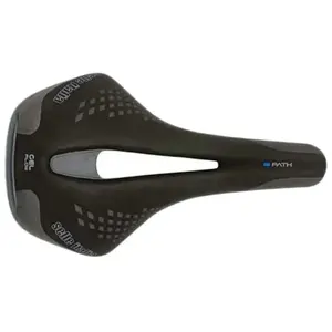 Comparateur de prix : Selle Italia Lady Path Gel Flow - Selle de Vélo pour Femme avec Siège en Gel, Adaptée au Trekking, Trajets Quotidiens, à la Route et au Vélo électrique - Noir