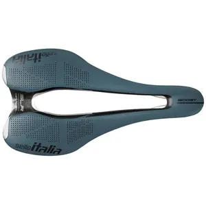 Comparateur de prix : Selle Selle Italia SLR Boost Gravel TI 316 Superflow bleu - L3