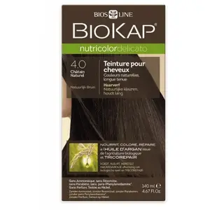 Comparateur de prix : Biokap Nutricolor Delicato Hair Dye 4.0 Châtain Naturel 140ml