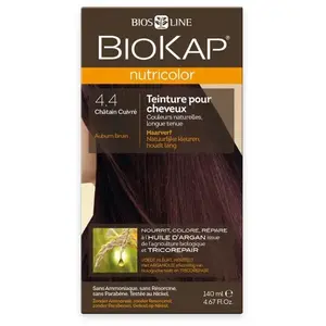 Biokap Nutricolor Teinture pour Cheveux 4.4 Châtain Cuivré 140ml