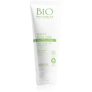 Phytorelax Laboratories Bio Sebum Aloe Vera masque purifiant visage à l'aloe vera 75 ml pas cher