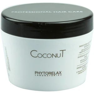 Comparateur de prix : Phytorelax Laboratories Masque nourrissant intense - Noix de coco - Cheveux secs & abîmés - 250 ml