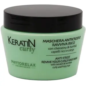 Comparateur de prix : Phytorelax Masque anti-frisottis - Keratin Curly - Cheveux bouclés ou frisés - 250 ml