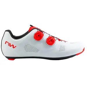Chaussures Northwave Revolution blanc rouge - 43 pas cher