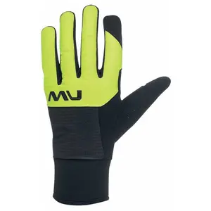 Gants longs Northwave Fast Gel noir jaune fluo - S pas cher
