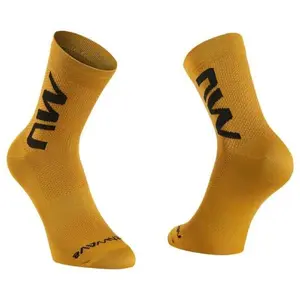 Northwave Extreme Air Mid Sock - Chaussettes vélo Ochre M pas cher