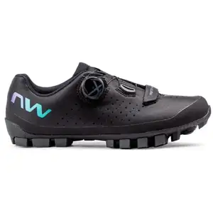 Chaussures vtt femme northwave hammer plus noir irise pas cher