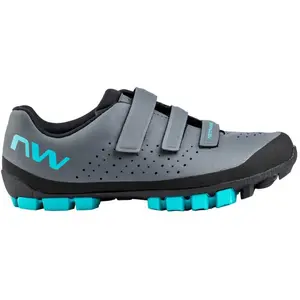Chaussures Northwave Hammer VTT gris foncé turquoise femme - 36 pas cher